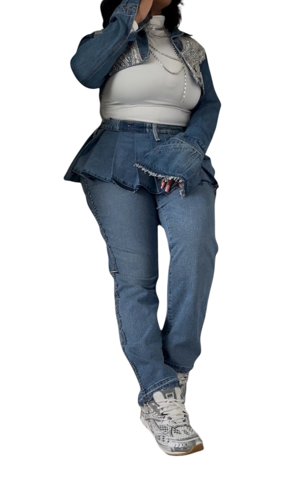 Denim Grl Mini Skirt 2.0
